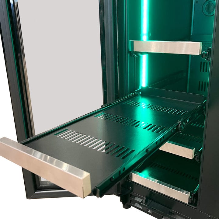 Allavino Residential Silver Reserva Series 24" Wide Two Door Stainless Steel Wine Refrigerator/Beverage Center