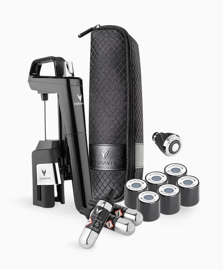 Coravin Black Timeless Six Plus Wine Preservation System - Keeps Wine Fresh for More than a Year