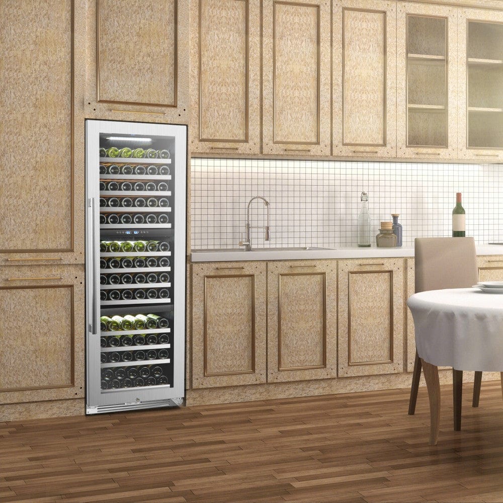 Lanbo Residential Lanbopro 143 Bottle Triple Zone Wine Cooler - LP168T