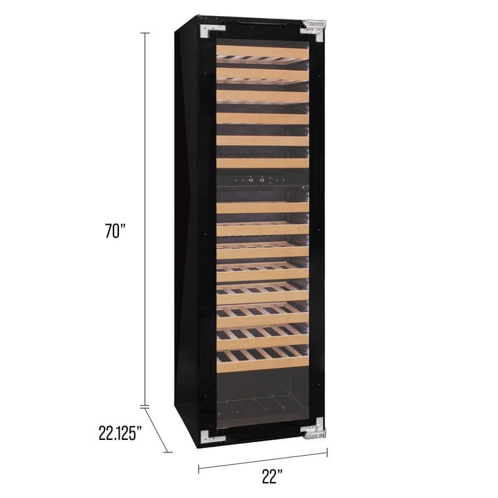 Allavino Residential 101 Bottle Dual Zone Panel Ready Wine Refrigerator VCWR-101PRD-2R