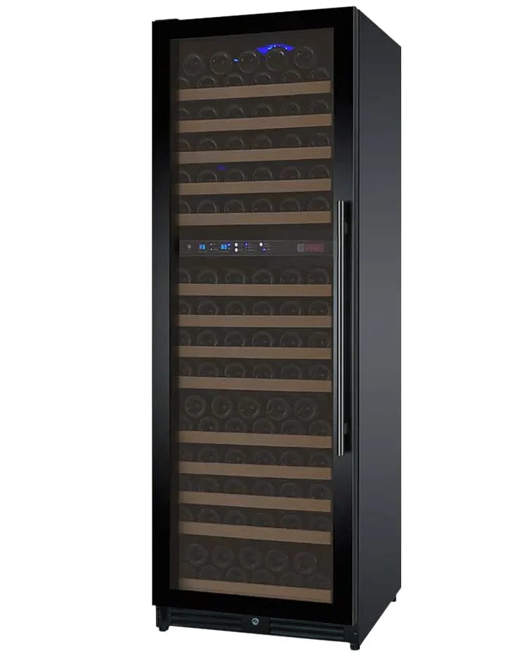 Allavino Residential 24" Wide FlexCount II Tru-Vino 172 Bottle Dual Zone Black Left Hinge Wine Refrigerator VSWR172-2BL20