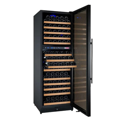 Allavino Residential 24" Wide FlexCount II Tru-Vino 172 Bottle Dual Zone Black Right Hinge Wine Refrigerator VSWR172-2BR20