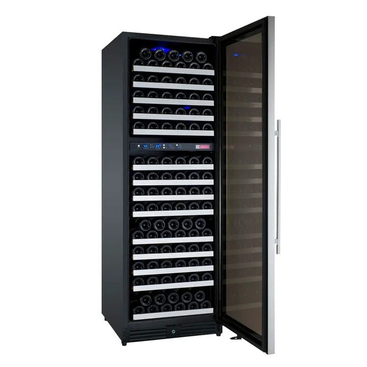 Allavino Residential 24" Wide FlexCount II Tru-Vino 172 Bottle Dual Zone Stainless Steel Right Hinge Wine Refrigerator VSWR172-2SR20