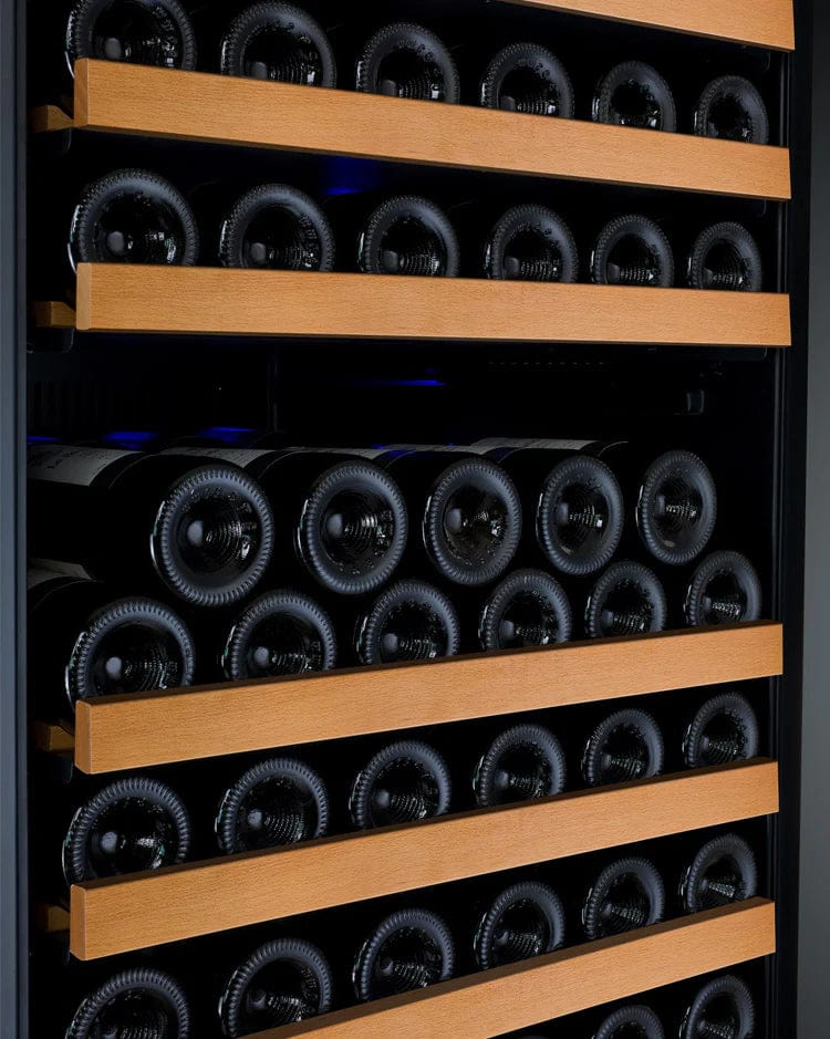Allavino Residential 24" Wide FlexCount II Tru-Vino 177 Bottle Single Zone Black Left Hinge Wine Refrigerator VSWR177-1BL20