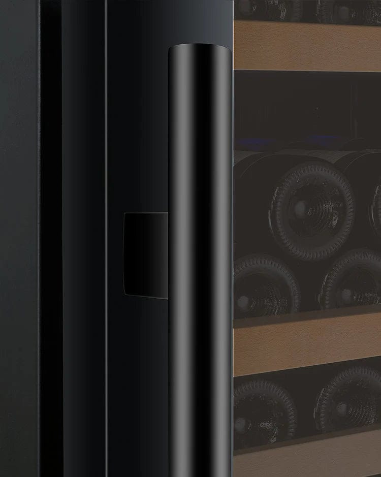 Allavino Residential 24" Wide FlexCount II Tru-Vino 177 Bottle Single Zone Black Left Hinge Wine Refrigerator VSWR177-1BL20