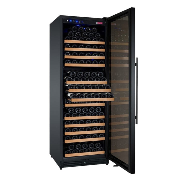 Allavino Residential 24" Wide FlexCount II Tru-Vino 177 Bottle Single Zone Black Right Hinge Wine Refrigerator VSWR177-1BR20