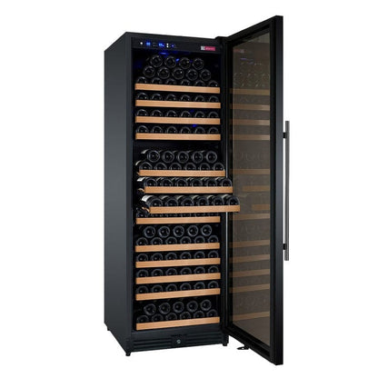 Allavino Residential 24" Wide FlexCount II Tru-Vino 177 Bottle Single Zone Black Right Hinge Wine Refrigerator VSWR177-1BR20