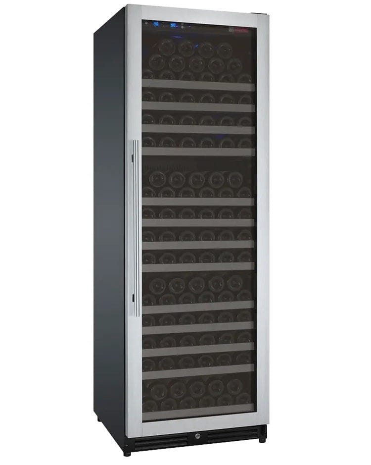 Allavino Residential 24" Wide FlexCount II Tru-Vino 177 Bottle Single Zone Stainless Steel Right Hinge Wine Refrigerator VSWR177-1SR20