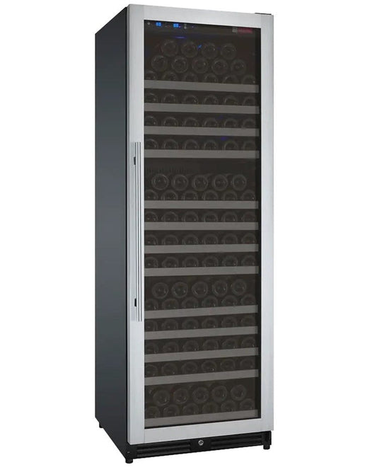 Allavino Residential 24" Wide FlexCount II Tru-Vino 177 Bottle Single Zone Stainless Steel Right Hinge Wine Refrigerator VSWR177-1SR20