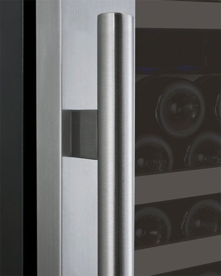 Allavino Residential 24" Wide FlexCount II Tru-Vino 177 Bottle Single Zone Stainless Steel Right Hinge Wine Refrigerator VSWR177-1SR20