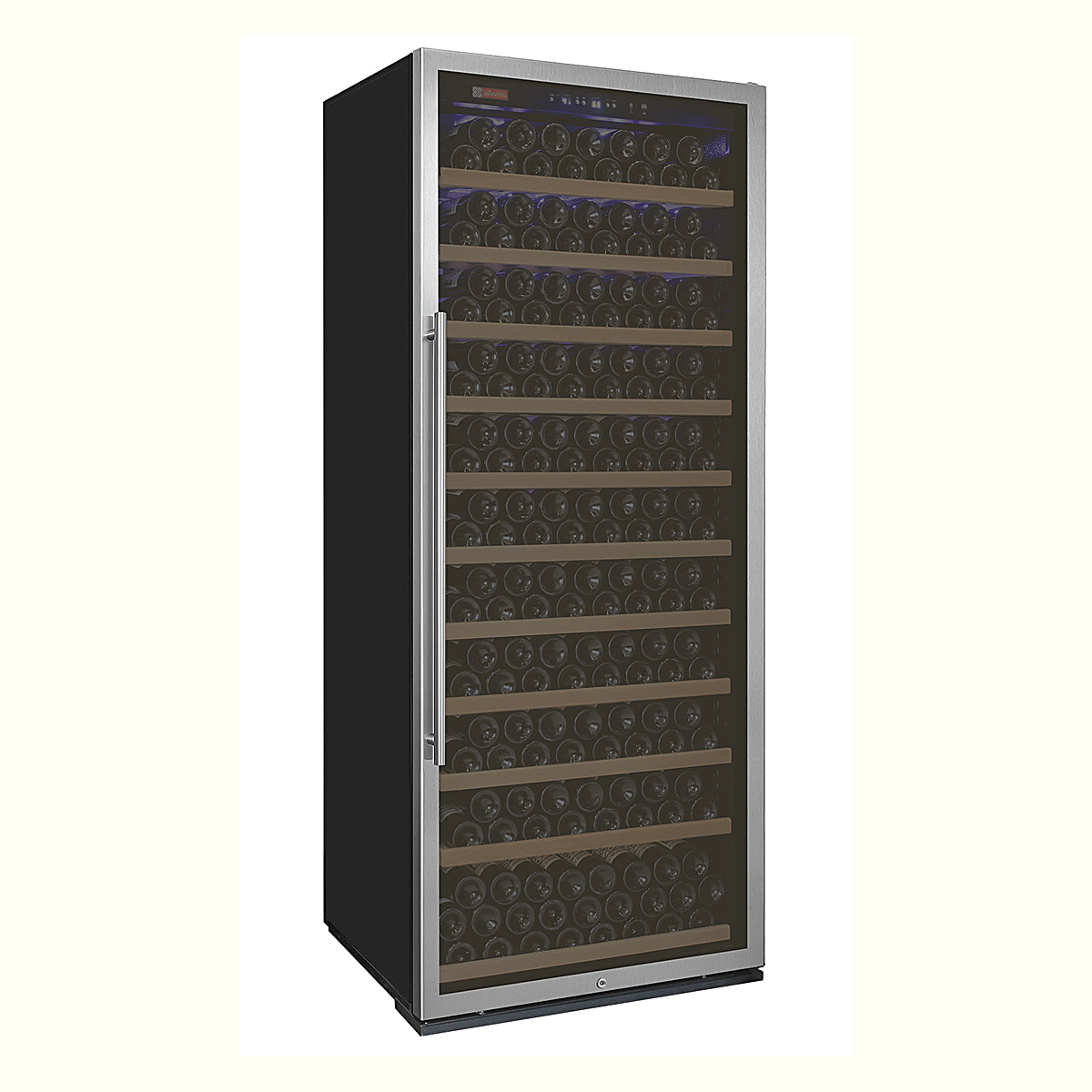 Allavino Residential 32" Wide Vite II Tru-Vino 305 Bottle Single Zone Stainless Steel Right Hinge Wine Refrigerator YHWR305-1SR20
