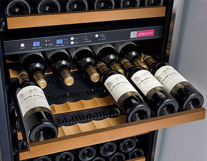 Allavino Residential Allavino 24" Wide FlexCount II Tru-Vino 172 Bottle Dual Zone Wine Refrigerator