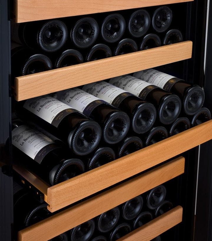 Allavino Residential Black 24" Wide Vite II 99 Bottle Single Zone Wine Refrigerator