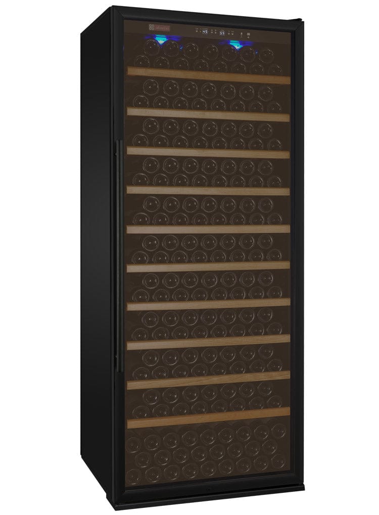 Allavino Residential Black 32" Wide Vite II Tru-Vino 277 Bottle Single Zone Black Right Hinge Wine Refrigerator