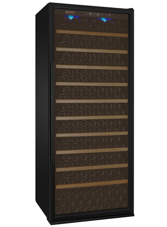 Allavino Residential Black 32" Wide Vite II Tru-Vino 277 Bottle Single Zone Black Right Hinge Wine Refrigerator