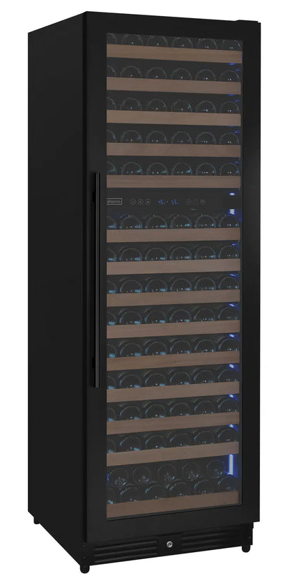 Allavino Residential Black glass / Dual zone / Right hand hinge Reserva Series Up To 163 Bottle 71" Tall Wine Refrigerator