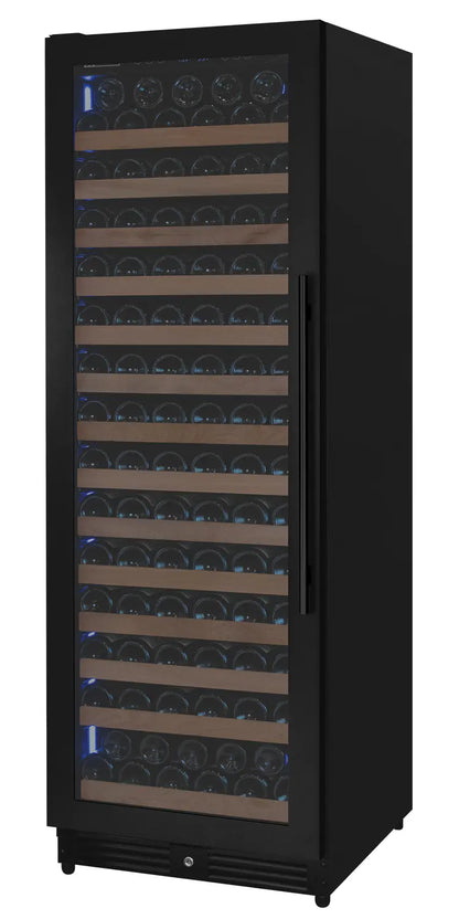 Allavino Residential Black glass / Single zone / Left hand hinge Reserva Series Up To 163 Bottle 71" Tall Wine Refrigerator