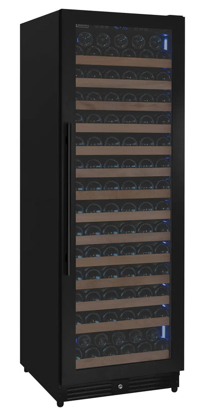 Allavino Residential Black glass / Single zone / Right hand hinge Reserva Series Up To 163 Bottle 71" Tall Wine Refrigerator