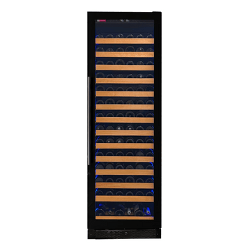 Allavino Residential Black Reserva Series 163 Bottle 71" Tall Single Zone Right Hinge Black Glass Door Wine Refrigerator