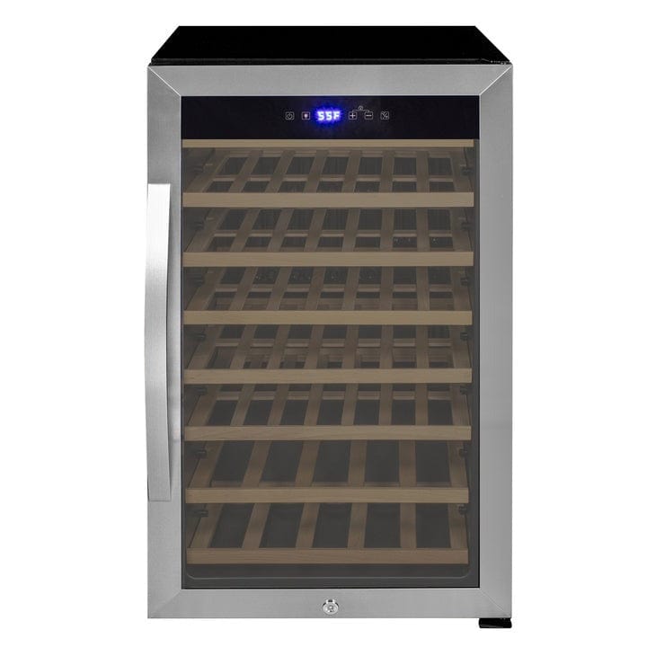 Allavino Residential Cascina Series 50 Bottle Single Zone Freestanding Wine Cooler Refrigerator with Stainless Steel Door KWR50S-1SR
