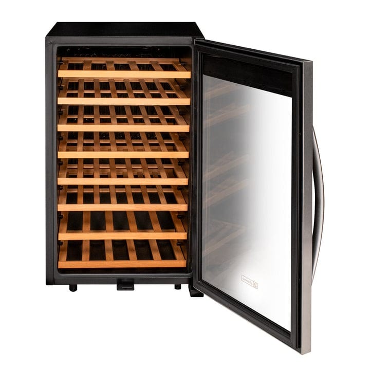 Allavino Residential Cascina Series 50 Bottle Single Zone Freestanding Wine Cooler Refrigerator with Stainless Steel Door KWR50S-1SR