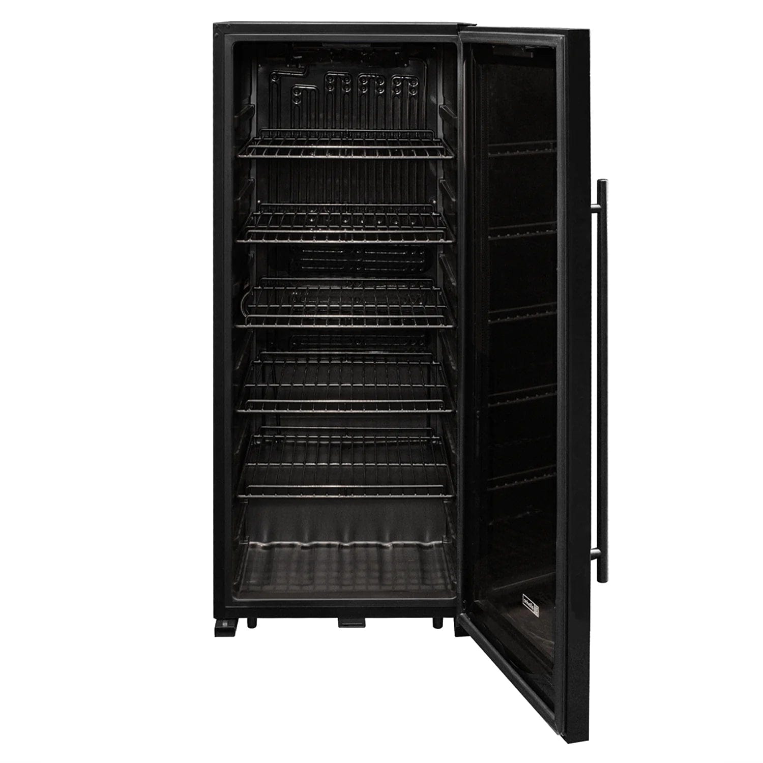 Allavino Residential Contemporary 102 Bottle Single Zone Freestanding Wine Refrigerator with Black Glass Door KWR102S-1BGR