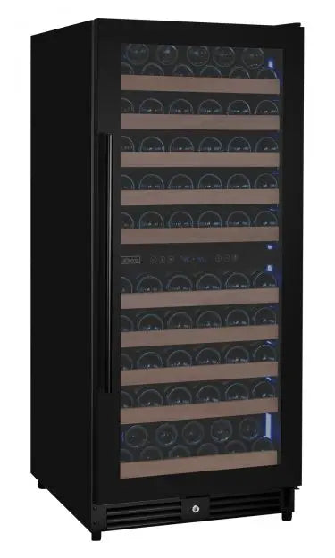 Allavino Residential Dual / Black Metal / Right Hinge Reserva Series 24" Wide Tru-Vino FlexCount II 119 Bottle Dual or Single Zone Wine Cabinet VSW11955S