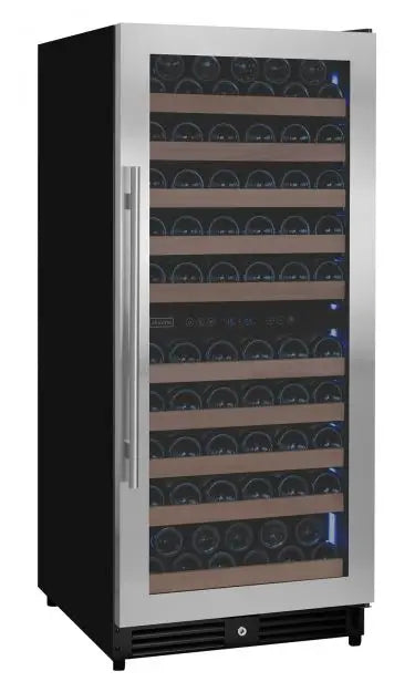 Allavino Residential Dual / Stainless Steel / Left Hinge Reserva Series 24" Wide Tru-Vino FlexCount II 119 Bottle Dual or Single Zone Wine Cabinet VSW11955S