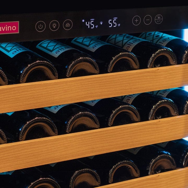 Allavino Residential Reserva Series 163 Bottle 71" Tall Single Zone Right Hinge Stainless Steel Wine Refrigerator VSW16371S