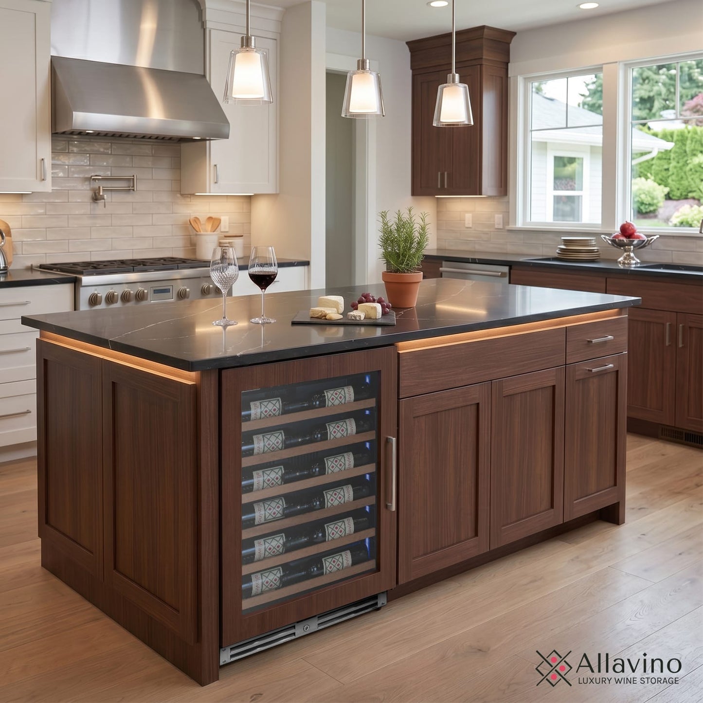 Allavino Reserva Series 27 Bottle Wine Refrigerator built-in installation