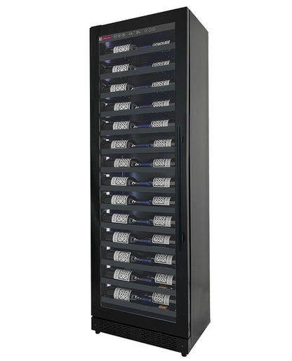 Allavino Residential Reserva Series 67 Bottle 71" Tall Black Shallow Wine Refrigerator Console