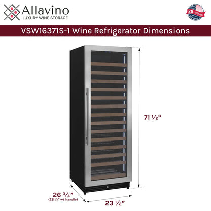 Allavino Residential Reserva Series Up To 163 Bottle 71" Tall Wine Refrigerator