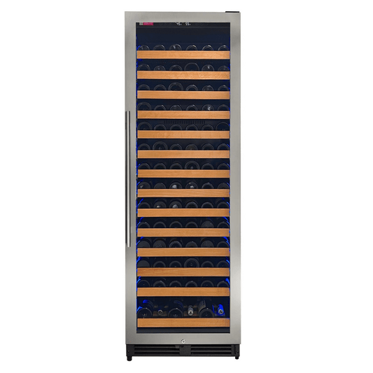 Allavino Residential Silver Reserva Series 163 Bottle 71" Tall Single Zone Right Hinge Stainless Steel Wine Refrigerator