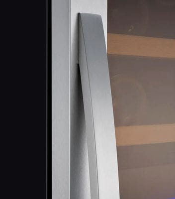 Allavino Residential Silver Reserva Series 24" Wide Two Door Stainless Steel Wine Refrigerator/Beverage Center