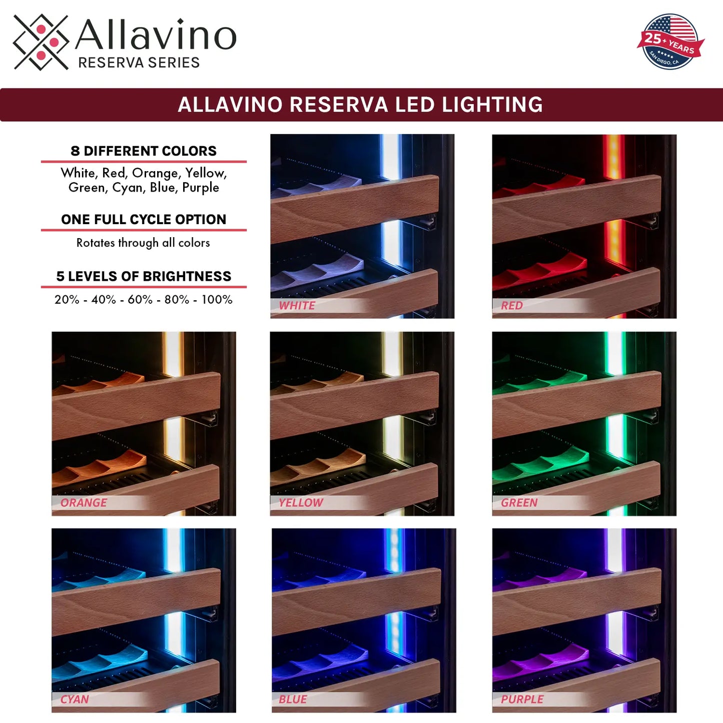 Allavino Residential Slim 15" Reserva Series 30 Bottle Wine Fridge - Perfect for Cozy Spaces