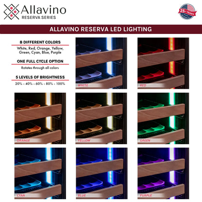 Allavino Residential Slim 15" Reserva Series 30 Bottle Wine Fridge - Perfect for Cozy Spaces