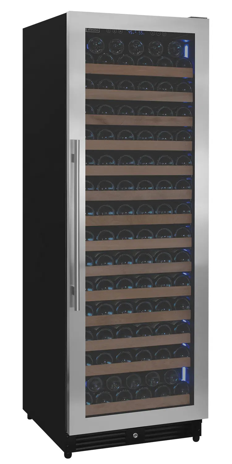 Allavino Residential Stainless steel / Single zone / Right hand hinge Reserva Series Up To 163 Bottle 71" Tall Wine Refrigerator