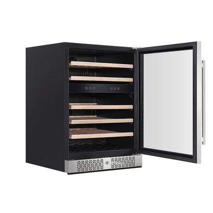 Empava Residential Empava 24 Inch Fridge Dual Zone Wine & Beverage Cooler WC04D