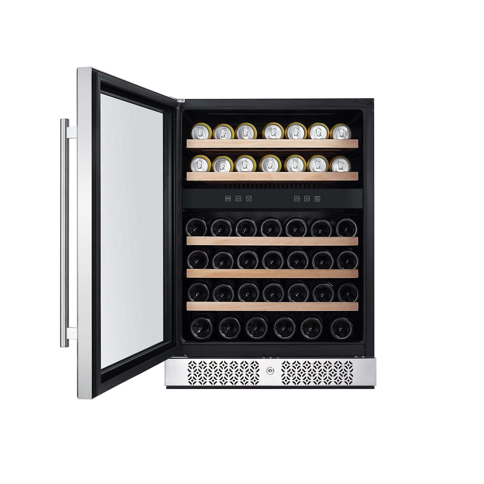 Empava Residential Empava 24 Inch Fridge Dual Zone Wine & Beverage Cooler WC04D