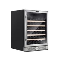 Empava Residential Empava 24 Inch Wine Cooler Wine Fridge 52 Bottles WC03S