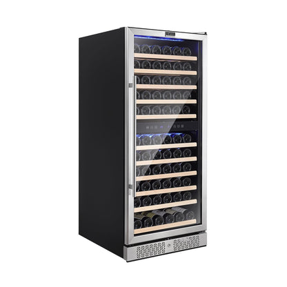 Empava Residential Empava 55" Tall Dual Zone 100 Bottle Wine Fridge