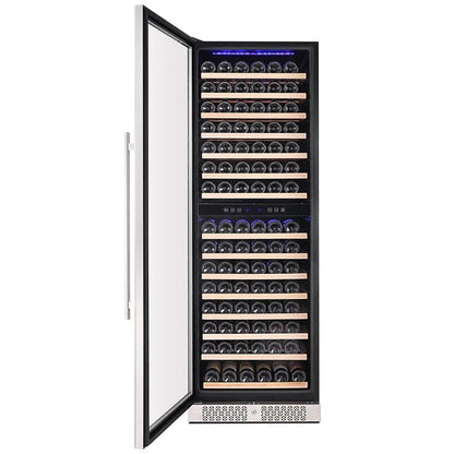 Empava Residential Empava Dual Zone Wine Cooler 70" Tall Wine Fridge WC08D