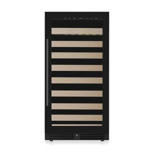 Kingsbottle Residential Collector's 99 Bottle 47-Inch Height Single or Dual Zone Wine Fridge with Modern Glass Door