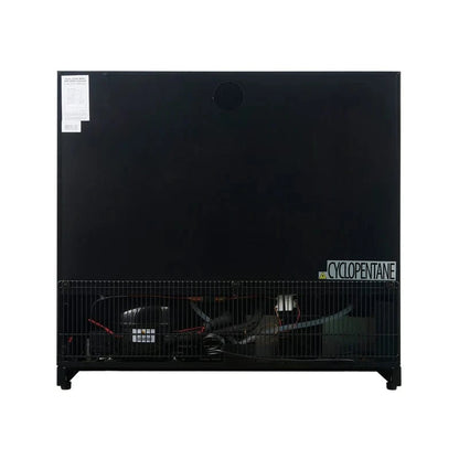Kingsbottle Residential Under Island 36" Dual Zone Wine Fridge with Glass Door | Perfect for Renovations