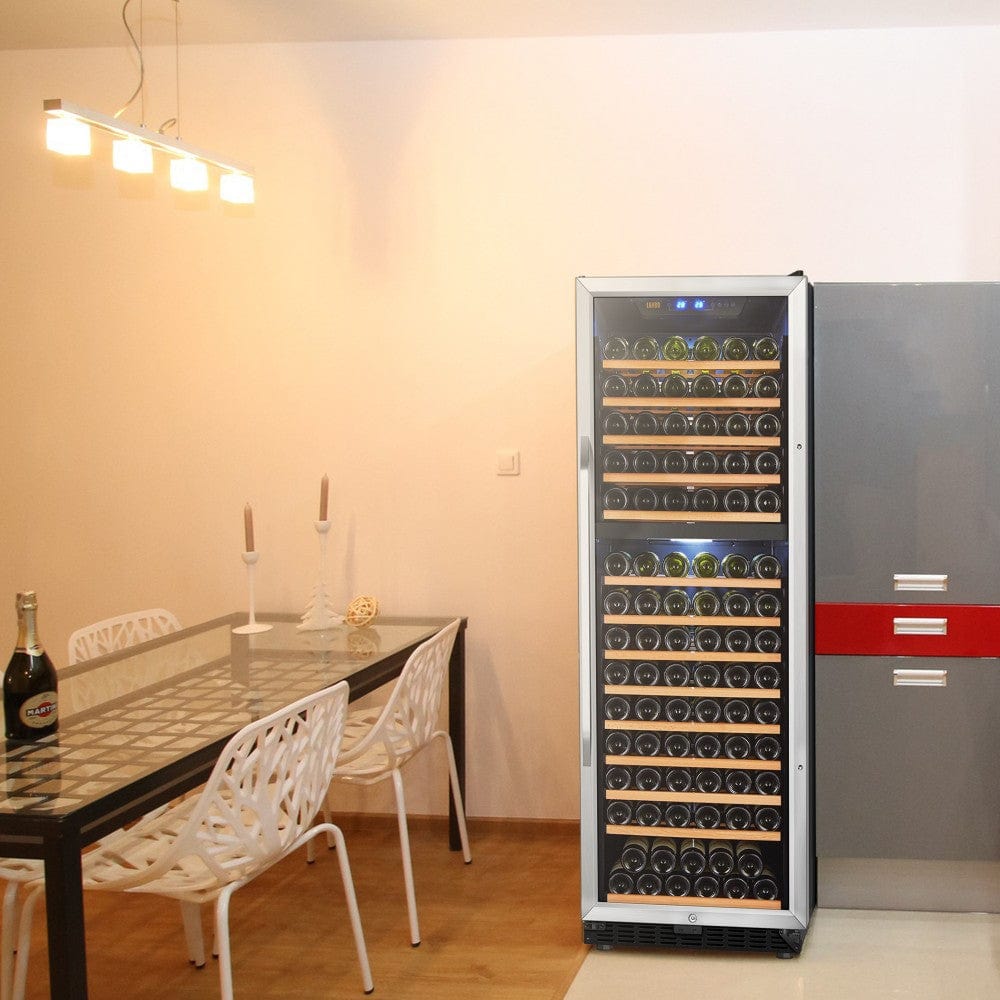 Lanbo Residential Lanbo 160 Bottle Dual Zone Wine Cooler - LW165D