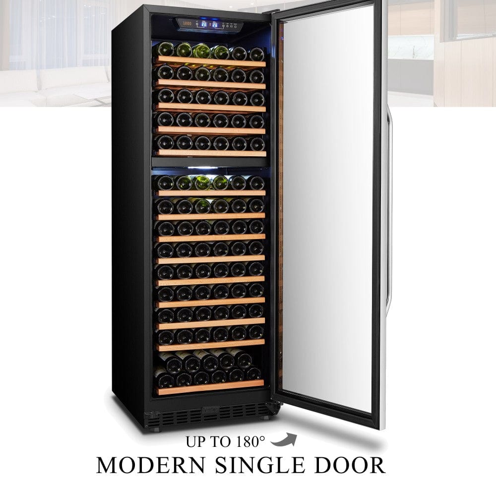 Lanbo Residential Lanbo 160 Bottle Dual Zone Wine Cooler - LW165D