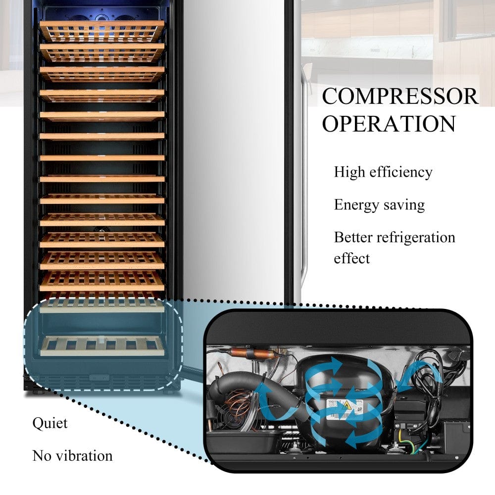 Lanbo Residential Lanbo 171 Bottle Single Zone Wine Cooler - LW177S