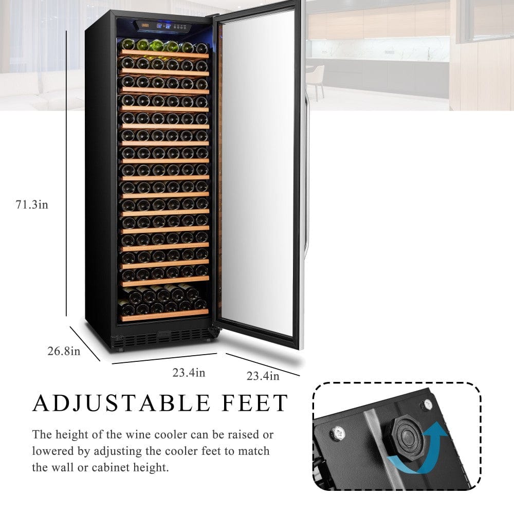 Lanbo Residential Lanbo 171 Bottle Single Zone Wine Cooler - LW177S