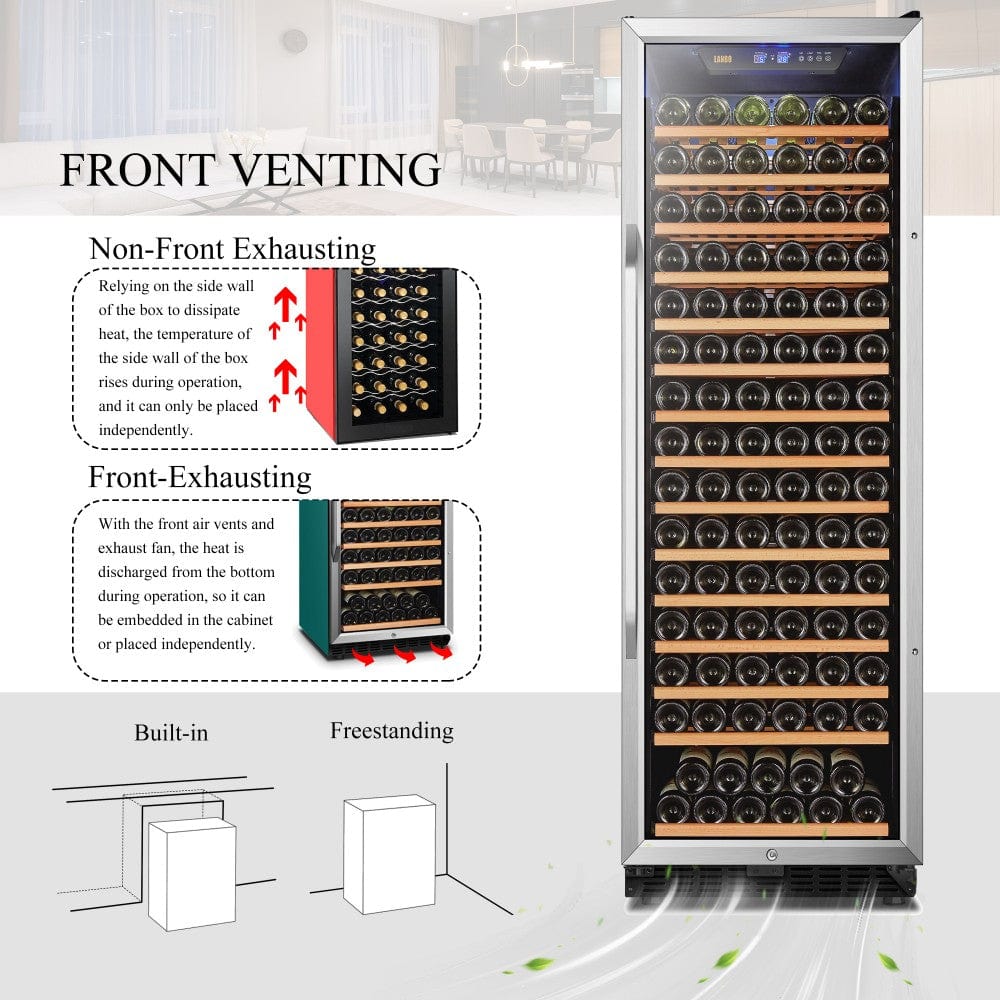 Lanbo Residential Lanbo 171 Bottle Single Zone Wine Cooler - LW177S