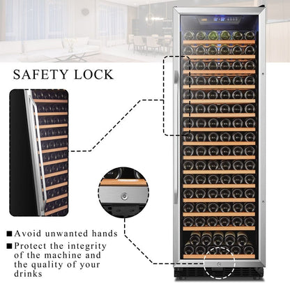 Lanbo Residential Lanbo 171 Bottle Single Zone Wine Cooler - LW177S